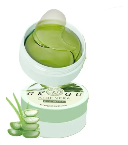 Parches Oculares Aloe Vera Colágeno, 60 Unidades Todo Tipo De Piel