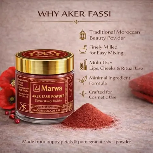 Tinte Natural Para Labios Y Mejillas Pure Moroccan Aker Fass