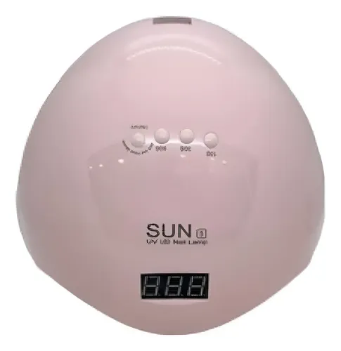 Cabina De Uñas Eloise Sun 5 48w Led/uv Lamp Color Rosa