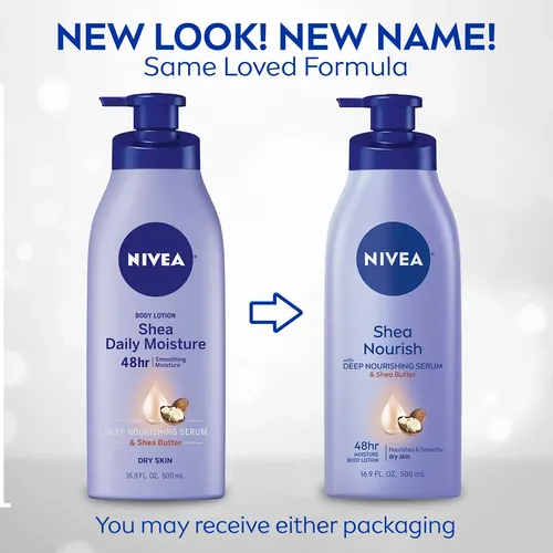 Loción Corporal Nivea Shea Nourish Hidratante Durante 48 Hor