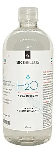Agua Micelar H2o Biobellus Limpieza Desmaquillante 500 Ml.