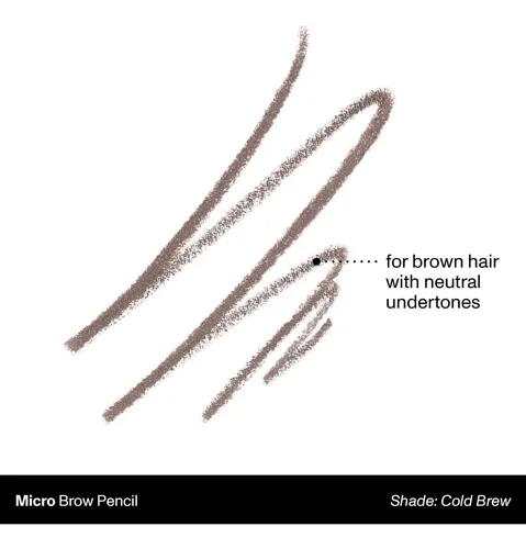 Delineador Doble Para Cejas Morphe Micro Cold Brew