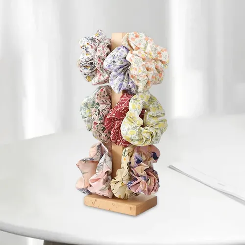 Soporte Para Diadema, Estante De Color De La Madera
