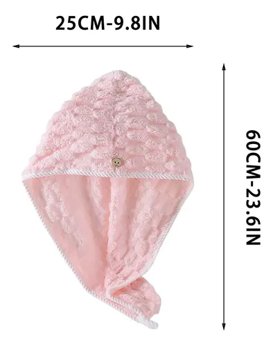 Un Gorro De Baño Cloud Velvet Velvet Dry