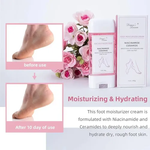 Crema For Pies, Pomada Exfoliante Hidratante For Pies,