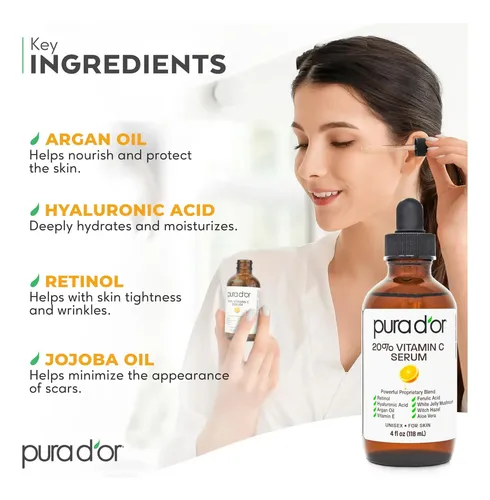 Gg Sérum Vitamina C 20% Antiedad Argán 118ml Kk