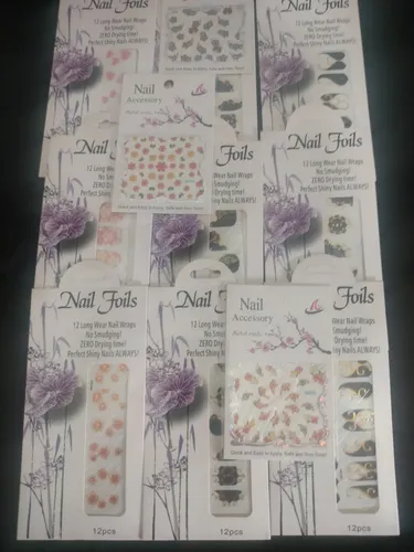 Pack De Sticker Para Uñas