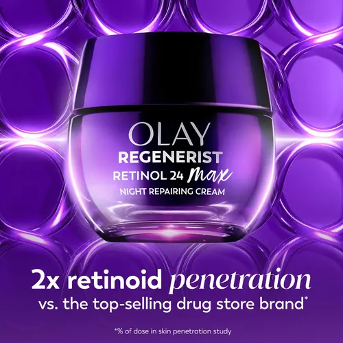 Crema De Noche Olay Retinol 24 Max Para Mujer, 1.7 Oz Todo Tipo De Piel Día/noche
