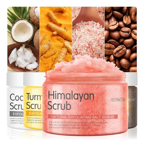 Exfoliante De Cúrcuma De 200 G Con Exfoliante Para Piel Limp