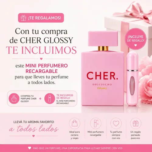Perfume Cher Dieciocho Glossy Edp Mujer 100ml 18