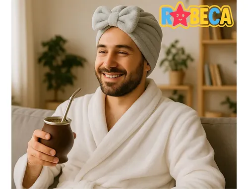 Toalla Turbante Pelo Anti Frizz Secado Rápido Microfibra