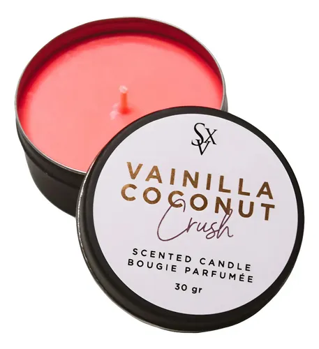 Vela Para Masajes Aceite Aroma Vainilla Sexitive Aromatica