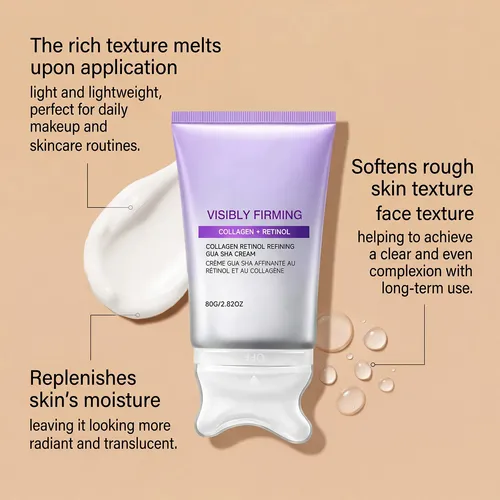 Crema De Masaje Hidratante Con Retinol Amz, Hidratante Y Ref
