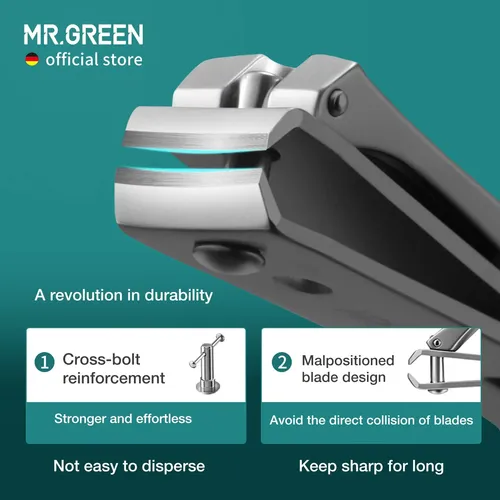 Cortauñas Mr.green Simplicity Fashion De Acero Inoxidable