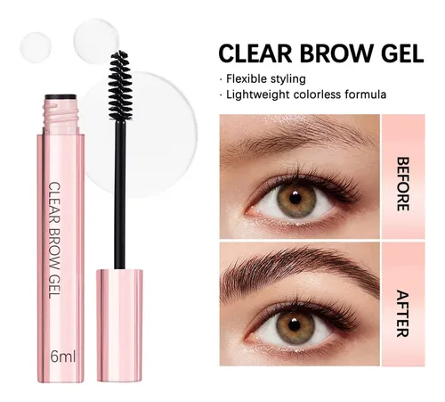 Gel Para Cejas And Clear, Suave Y No Irritante, Ligero As Show