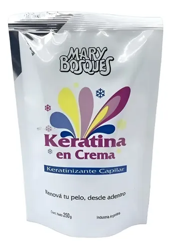 Keratina En Crema Mary Bosques Renovacion Capilar 250gr X6
