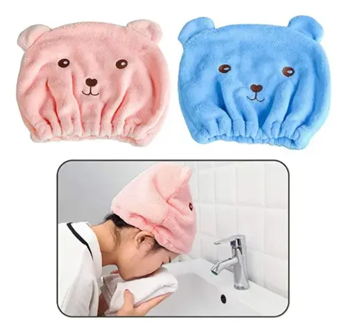 A 2 Toallas De Microfibra Gorro Turbante Secado Rápido