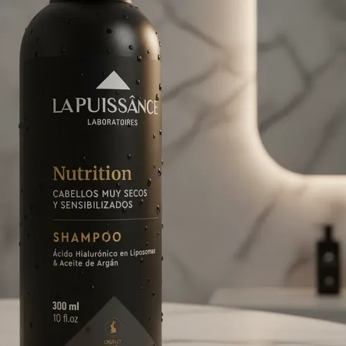 Shampoo Nutrition De Argan Cabello Seco X 300ml La Puissance
