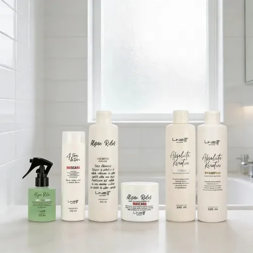 Acondicionador Hidra Hidrolized Absolute Keratin Cabellos Secos Y Dañados Keratina Hidrolizada AntiFrizz Sella Cutículas Activa el Color sin Parabenos Producto Profesional 500Mls LineUp