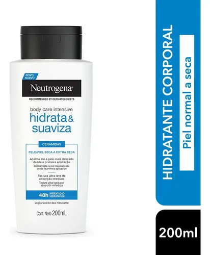 Crema Corporal Neutrogena Body Care Intensive Hidrata & Suaviza X 200 Ml.