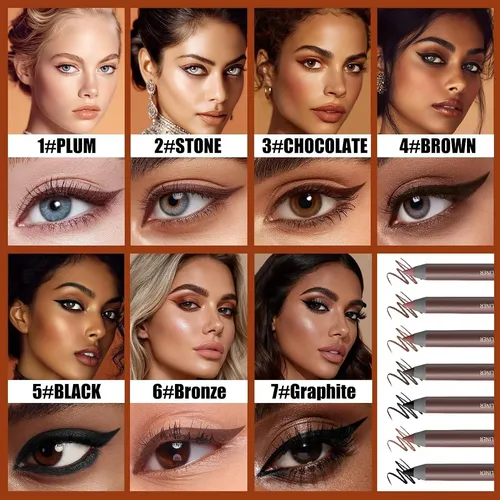 Delineador De Ojos Lápiz Plum Con Sacapuntas Kctan