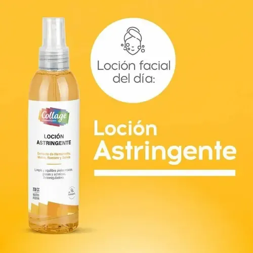 Loción Astringente Collage 200 Ml Momento De Aplicación Día Tipo De Piel Grasas O Acneicas