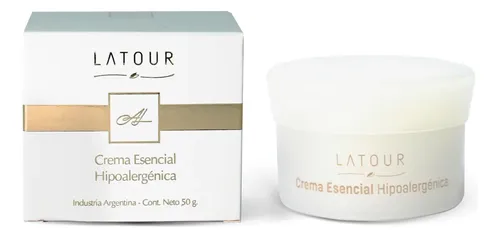 Crema Hipoalergénica Día/Noche Piel Seca Libre de Parabenos 50g Andre Latour