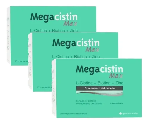 Megacistin Max X 30 Combo X 3 Cajas