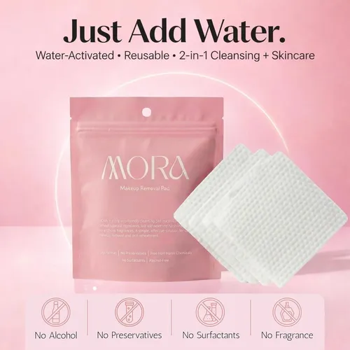 Discos Removedores De Maquillaje Ecoreutilizables Mora