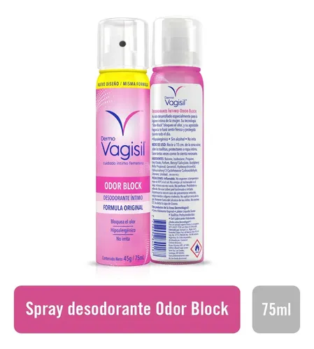 Kit Cuidado Íntimo Femenino DermoVagisil Odor Block 3 Unidades