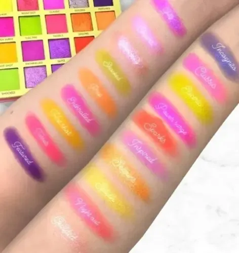 Paleta 20 Sombras Mate y Brillante Rude Cosmetics The Roaring 20’s