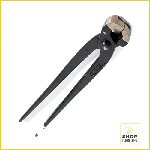 Tenaza Armador Gherardi Acero Forjado 22 Cm Con Mango Antideslizante