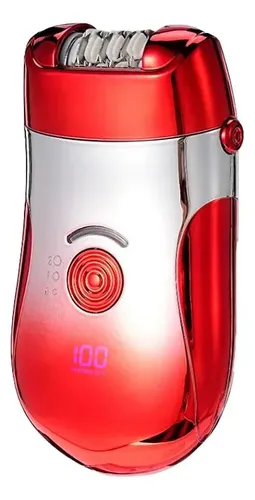 B Depiladora Kemei Roja Mujer Rojo B
