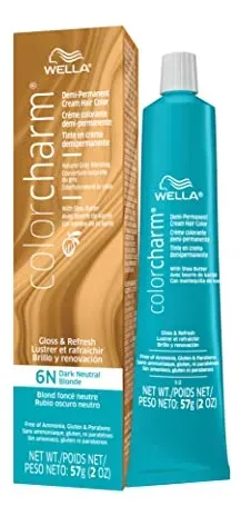 Tinte De Pelo Wella Colorcharm Demi Permanent 6n Dark Natura