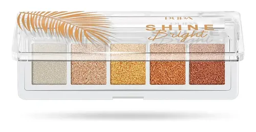 Paleta De Sombras Pupa Shine Bright Eye Palette Sunny Gold Sunny Gold