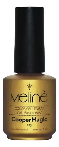 Meline Esmalte Semipermanente Gel Led/uv 273 Copper Magic