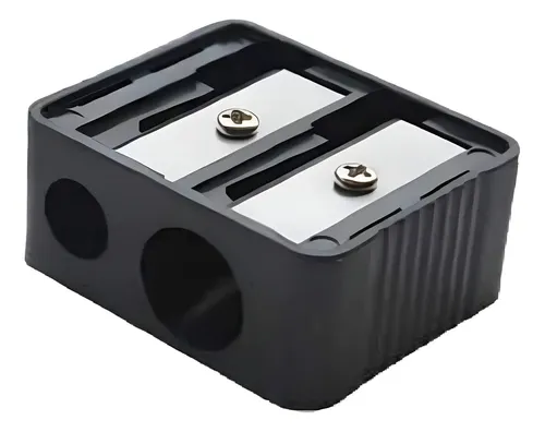 Sacapuntas Lisfar Para Delineador De Labios Y Ojos Color Blanco/negro