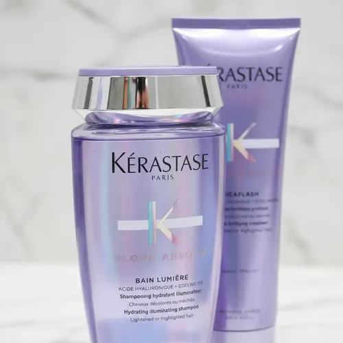 Kit Shampoo Lumiere + Cicaflash Kérastase Blond Absolu