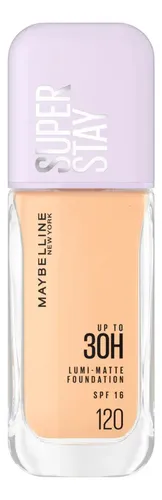 Base de Maquillaje Maybelline Super Stay Lumi-Matte Tono 120