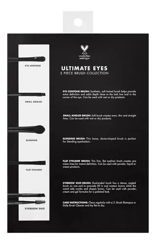 E.l.f. Cosmetics Ultimate Eyes 5 Piece Brush Collection