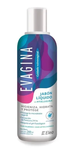 Evagina Jabon Liquido Vaginal Hidratante Protector 200ml