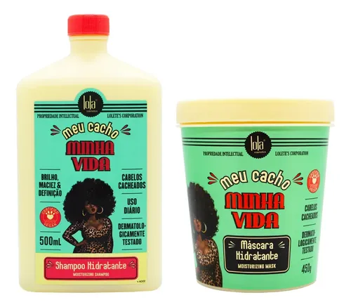 Lola Cosmetics Meu Cacho Minha Vida Shampoo + Mascara Rulos