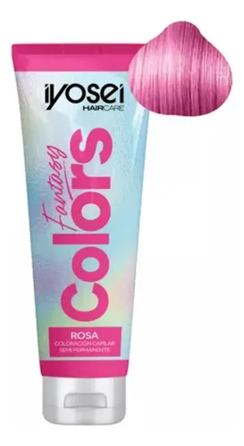 Coloracion Capilar Iyosei Fantasy Colors Rosa X60gr