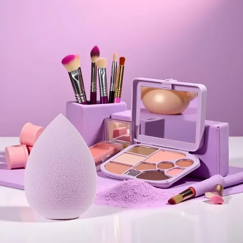 Juego De 12 Miniesponjas De Maquillaje, Pequeñas Esponjas