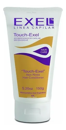 Crema Para Peinar Exel Touch Sin Enjuague Filtro Solar 150g