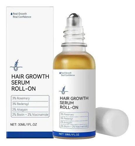 Rollo De Sérum De Aceite Capilar Wild Nourish, Sérum Para El