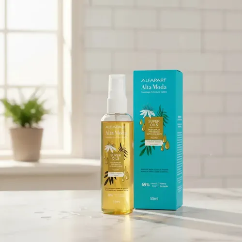 Aceite De Argan Vegano Alta Moda Alfaparf Super Oils 55ml