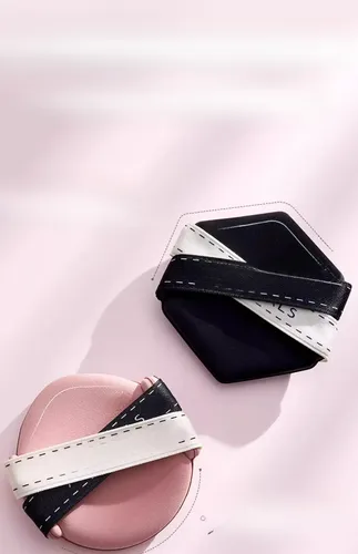 Set De 3 Esponjas De Maquillaje En Forma De Lágrima Con Dobl