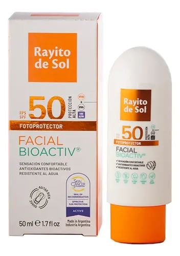 Rayito De Sol Protector Solar Facial Fps 50 X 50g