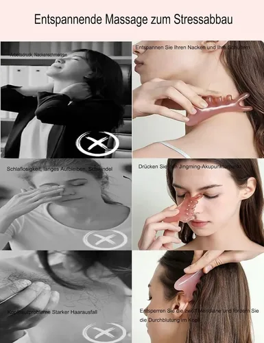 Gua Sha Raspador Masaje Corporal 10×6 Cm